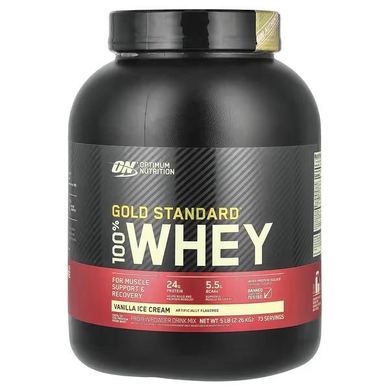 Gold Standard 100% Whey Protein 5 lbs (74 Servicios)
