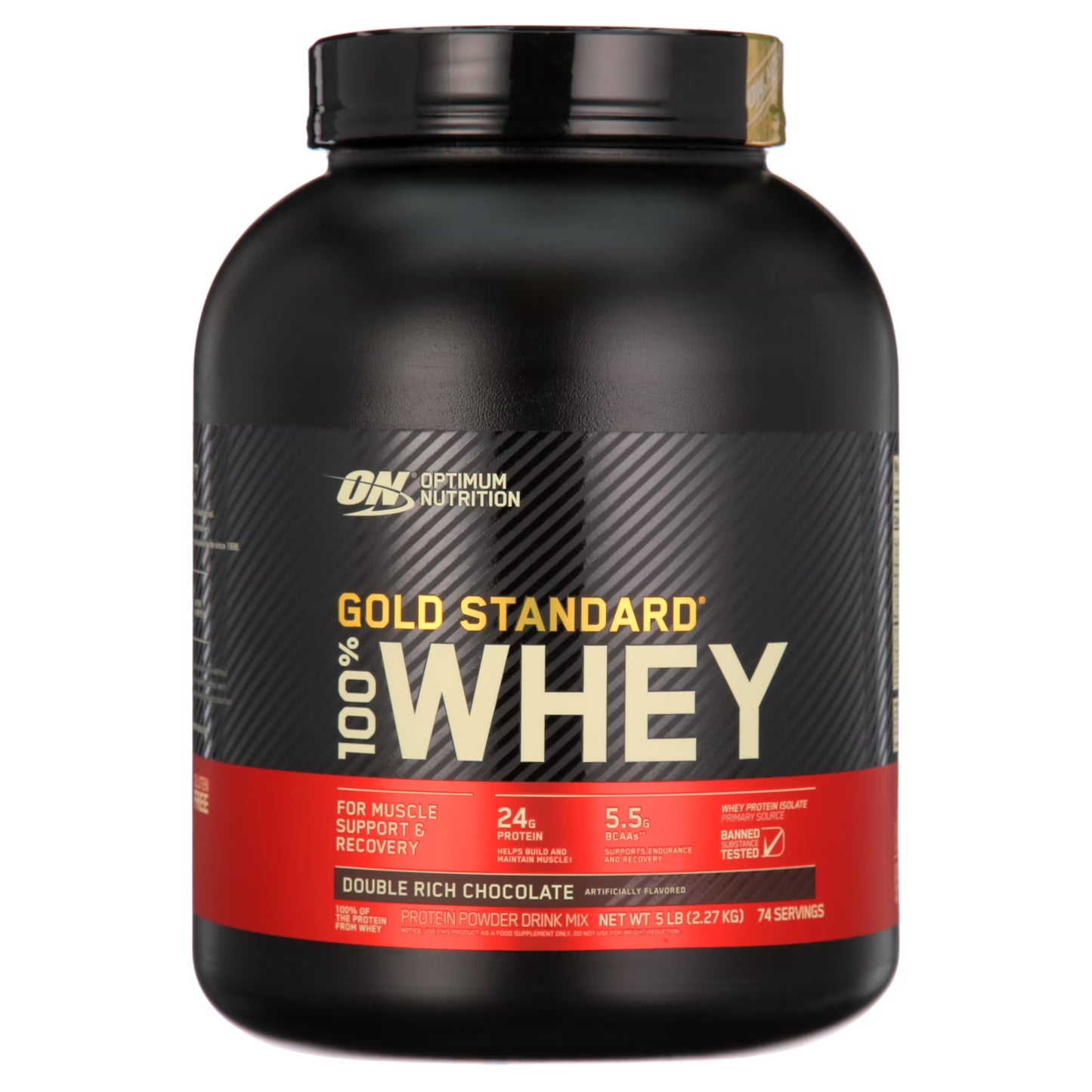 Gold Standard 100% Whey Protein 5 lbs (74 Servicios)